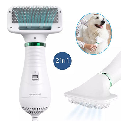 Portable Dryer 2-In-1 Hair Dryer For Dogs Adjust Temperature Low Noise