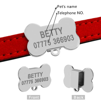 Personalized Custom Chihuahua Puppy Cat Dog Collars