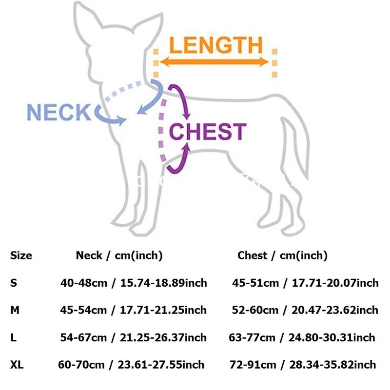Large Medium Small Adjustable Dog Harness Nylon Durable
