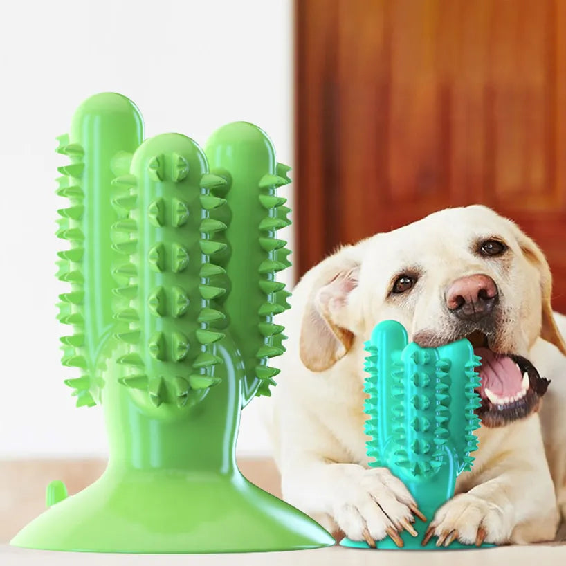 Bite Resistant Pet Molar Tooth Cleaning Brushing Stick Dog Toy