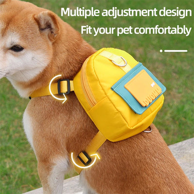 Outdoor Travel Waterproof Pet Backpack For Dogs