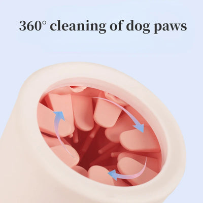 Portable Dog Paw Cleaner Foot Washer Cup For Small Medium Dogs