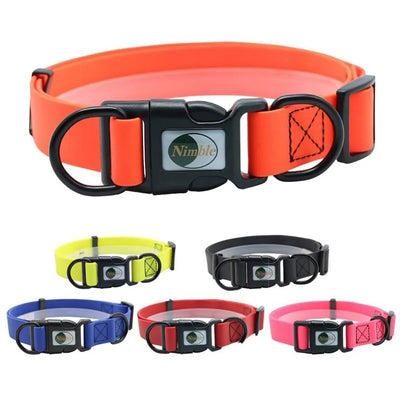 PVC Waterproof Puppy Collars for Small Medium Large Dogs