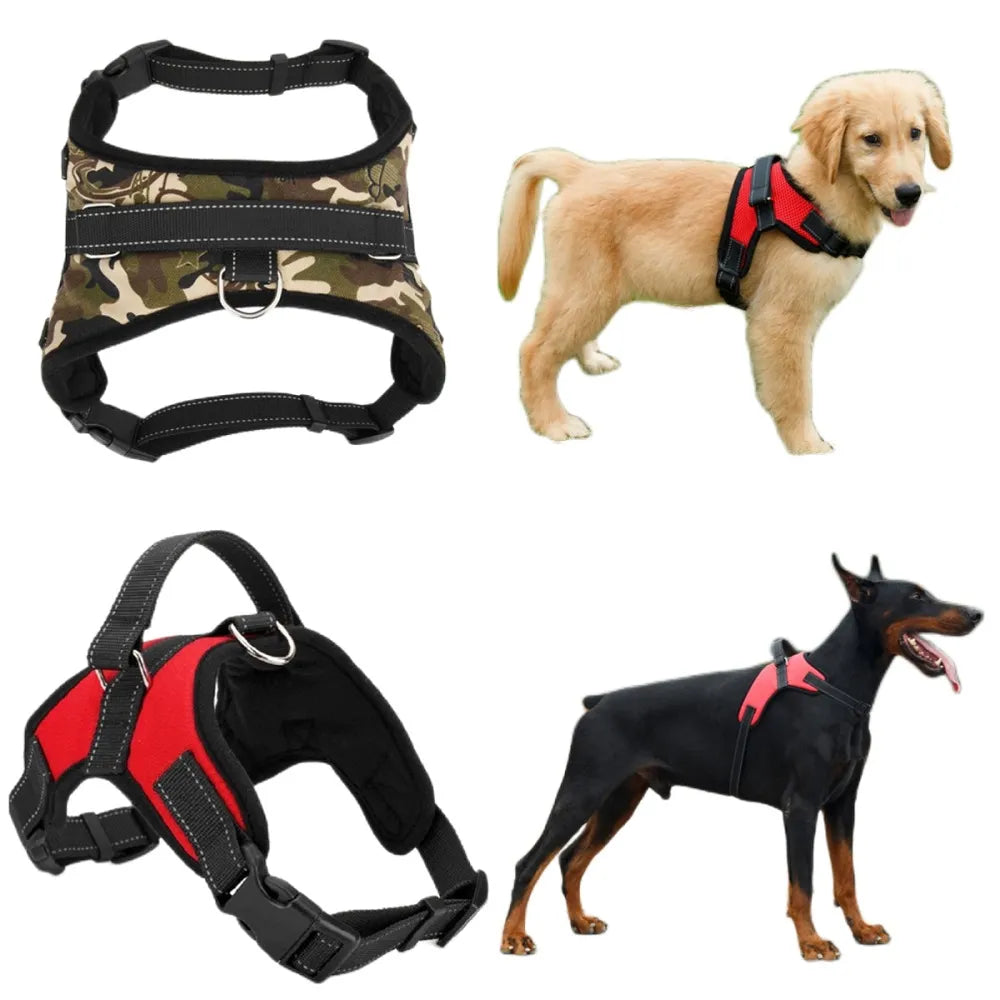 Large Medium Small Adjustable Dog Harness Nylon Durable