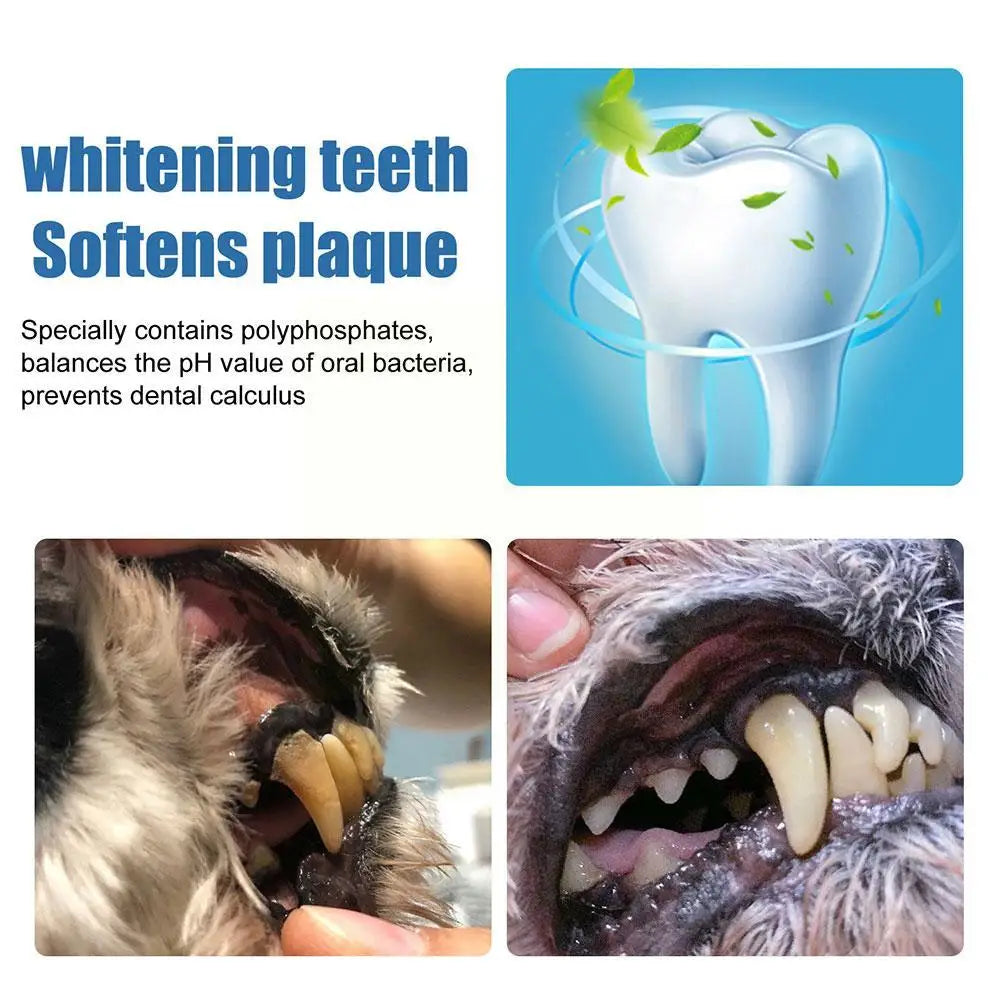 Pet Dog Teeth Cleaner Oral Breath Freshener