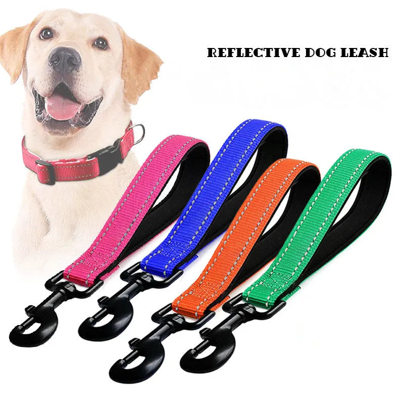 Reflective Short Nylon Leashes for Dog