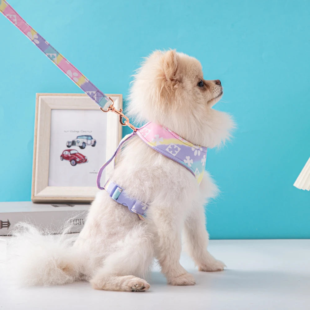 Luxury Fashion Adjustable Pet Dog Harness Vest