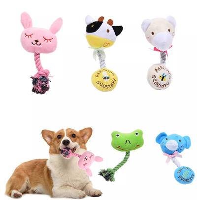 Molar Rope Pet Dogs Durable Bite Resistant Rope Chew Toys
